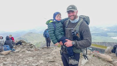 Boy, five, to complete Three Peaks Challenge with father for Prostate Cancer UK