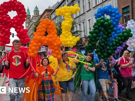 Belfast Pride: Annual event attracts thousands in Belfast