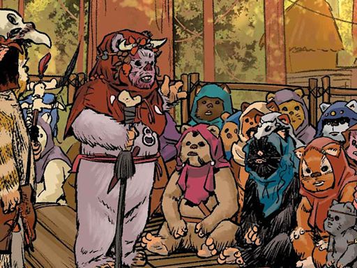 40 years after their first movie, the Ewoks are starring in their own Star Wars comic again