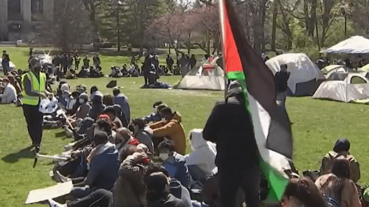 DePaul joins nationwide pro-Palestinian college protests as encampment continues at University of Chicago