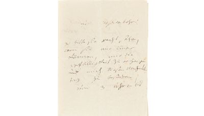 A Rare Letter Signed by Beethoven Is Heading to Auction