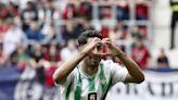 Así jugaron los jugadores del Betis en casa de Osasuna: Ayoze, con la flecha hacia arriba