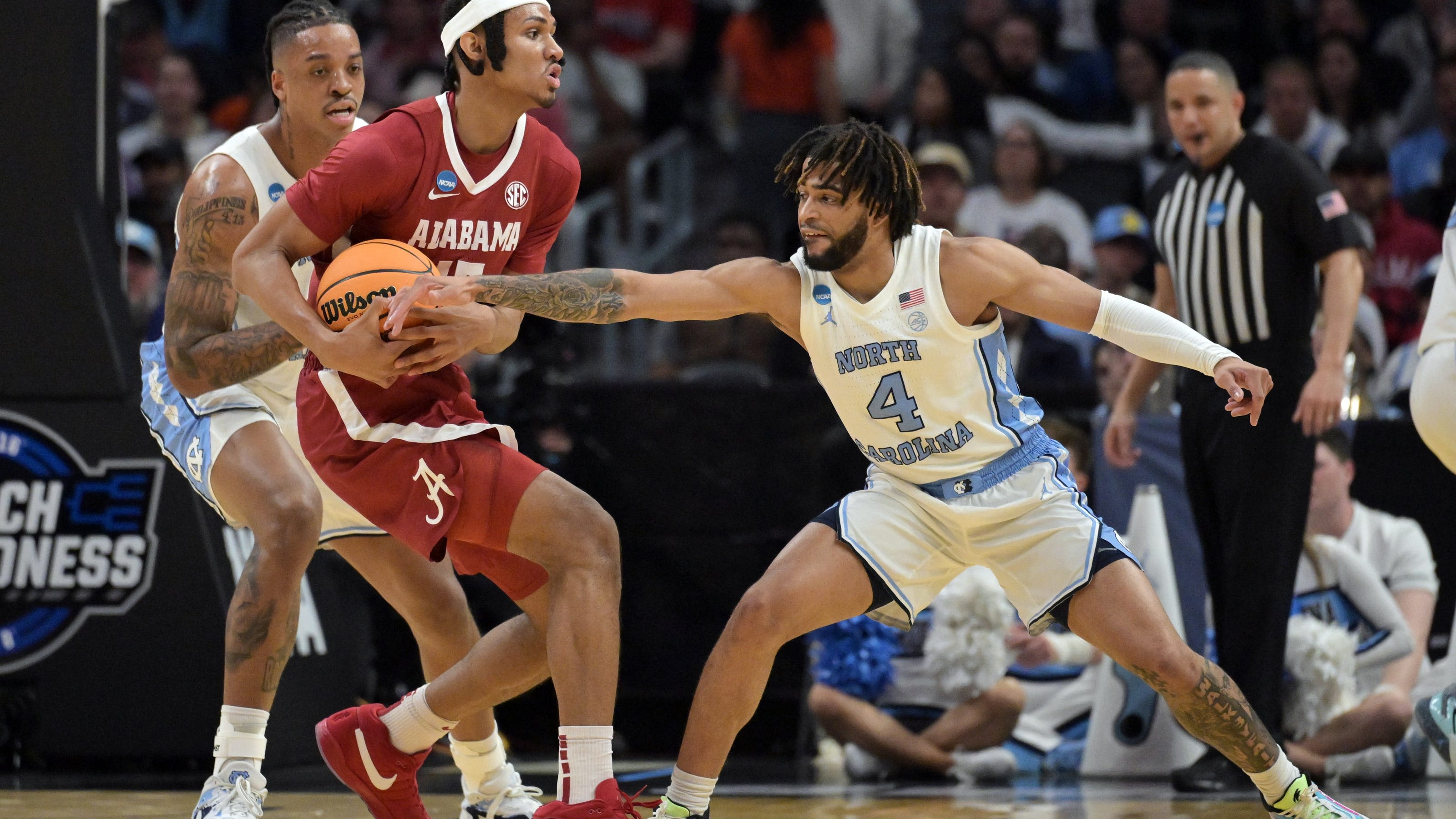 UNC basketball’s nonconference games in 2024-25 season, including Alabama and Kansas