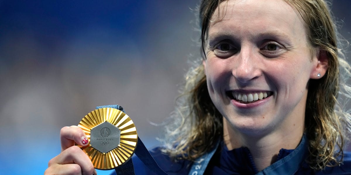 Katie Ledecky becomes the most decorated American female Olympian of all time in any sport