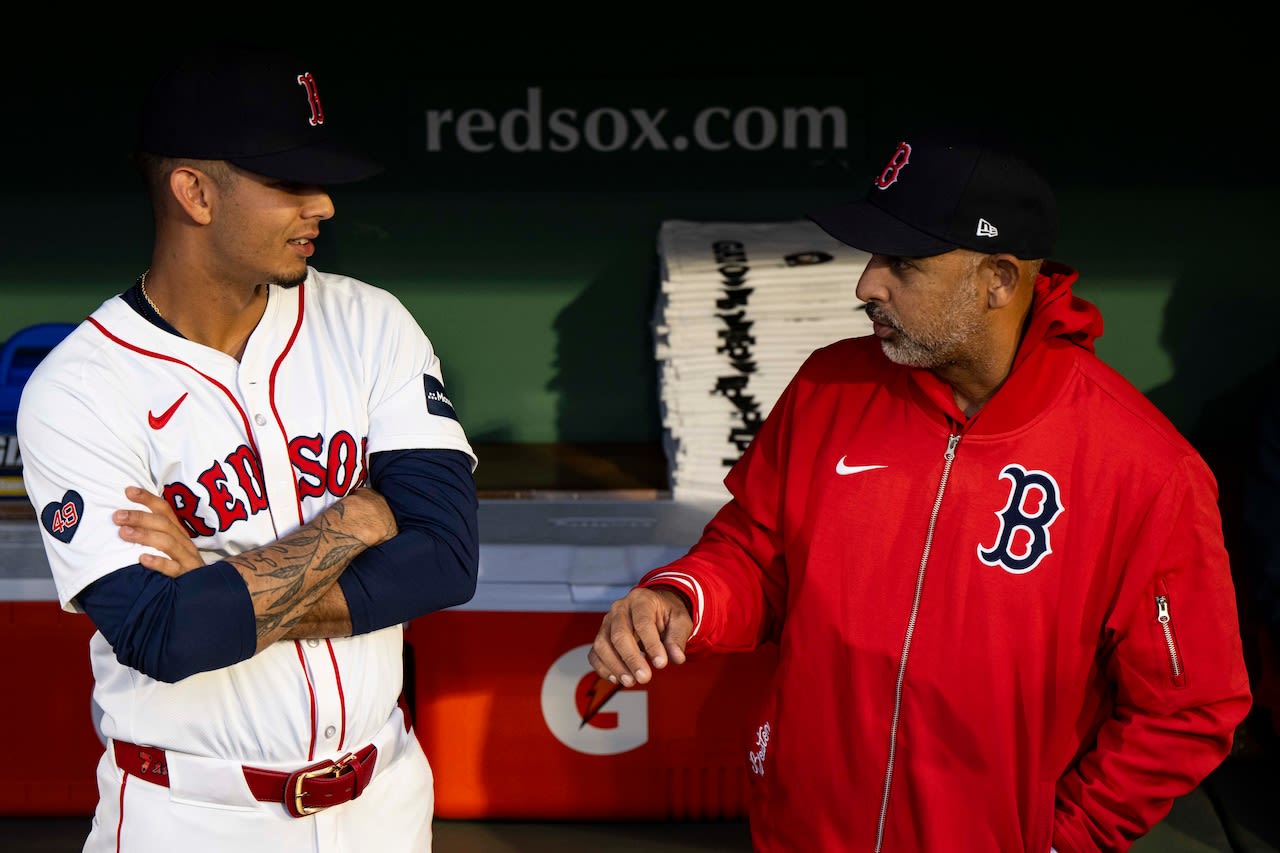 Alex Cora explains why Red Sox kept Vaughn Grissom at AAA instead of majors