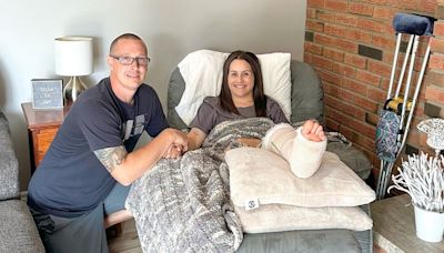 Norfolk woman endures six-day wait for surgery on broken leg