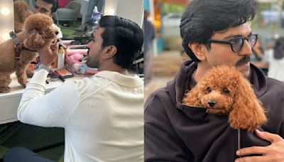 Ram Charan and Rhyme are photoshoot ready in London; check the too-adorable-to-miss BTS moments