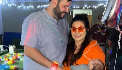 Scarlett Moffat pens heartfelt tribute to fiancé Scott on his first Father's Day