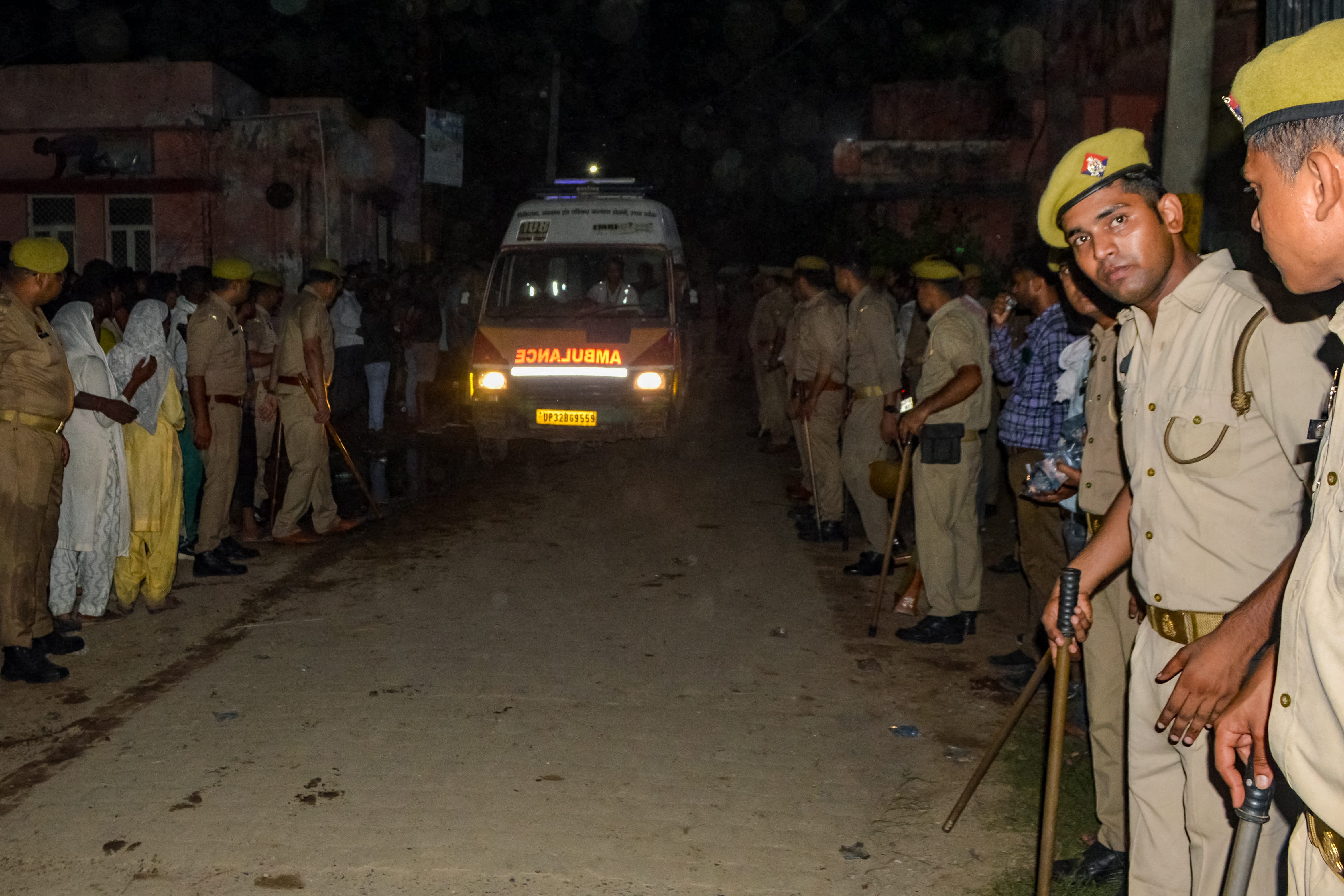 Deadly stampede in India blamed for at least 100 deaths, local official says