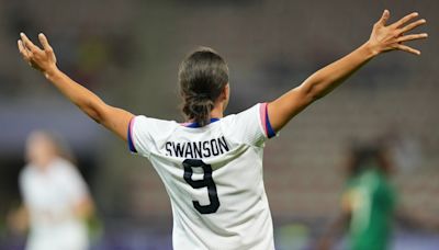 WATCH: Mallory Swanson explodes in Olympic return for US women's soccer