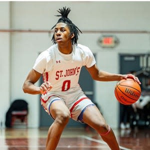 Omari Witherspoon's St. John's High School Career Home