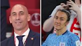 Luis Rubiales ‘forcefully kissed’ England’s Lucy Bronze at Women’s World Cup final