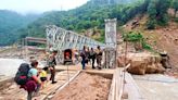 Army builds suspension bridge in 48 hours in rain-hit north Sikkim