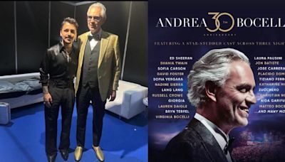 Nodal cantará con Andrea Bocelli, será invitado especial