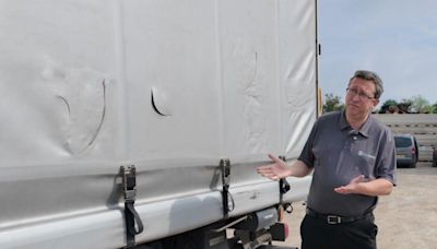 Lorry thefts: Stolen cargo, stress and slashed curtains