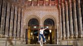 Trio of female skateboarders take on first-ever skate at Natural History Museum