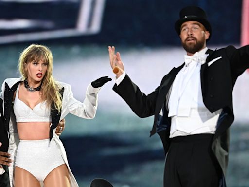 Travis Kelce Is Reportedly Acting 'Like He's Brad Pitt' Since Dating Taylor Swift