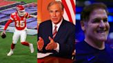 Patrick Mahomes, Gov. Greg Abbott, Mark Cuban make TIME's most influential list