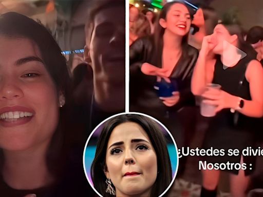 Hermana de Patricio se graba con él y Flavia en juerga tras ruptura con Luciana: "¿Ustedes se divierten?"