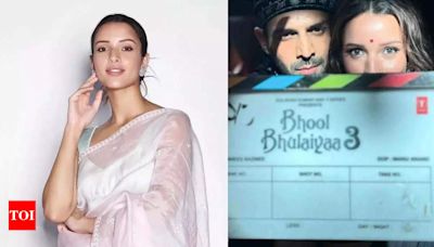 Bhool Bhulaiyaa 3: Triptii Dimri couldn’t believe she was offered Kartik Aaryan starrer ‘Bhool Bhulaiyaa 3’, says 'it was a dream come true' | - Times of India