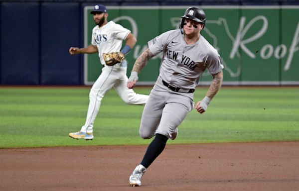 Rays beat Yankees 5-4 as Arozarena homers, take 2 of`3 in New York's 8th straight winless series