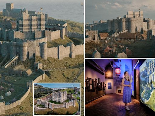 Dover Castle: Incredible digital model recreates the original
