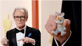 Bill Nighy reveals the adorable reason he took a tiny toy rabbit to the Oscars