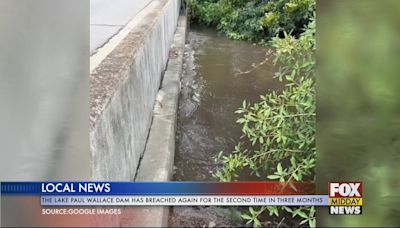 The Lake Paul Wallace Dam Breached Again - WFXB