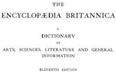 Encyclopædia Britannica Eleventh Edition