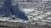 Watch Live: Fire burning at warehouse in El Paso's Lower Valley - KVIA