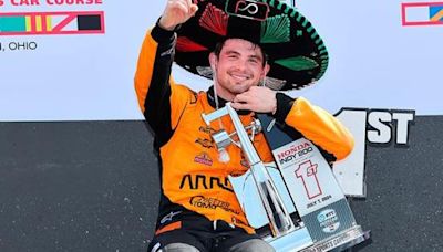 Pato O’Ward gana la Indy 200 en Ohio