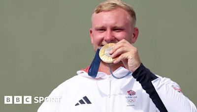 Olympics shooting: Great Britain's Nathan Hales wins men's trap gold