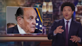 Late Night TV: Noah, Kimmel & Colbert Take Aim At “Drunk Vampire” Rudy Giuliani After January 6 Hearing Revelations