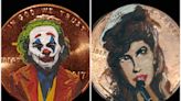 Penny for your thoughts – man brings joy to social media through painted coins