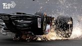 F1中國車手周冠宇遭撞飛 事後感謝「人字拖」裝置救了他