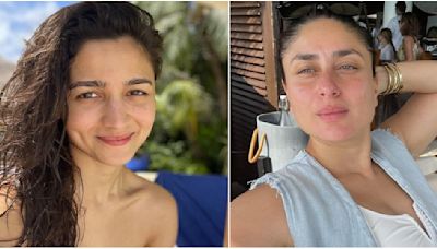 Nanad-Bhabhi Kareena Kapoor Khan and Alia Bhatt get chatty as they pose together for paps; fans call it Shanaya, Poo reunion: WATCH