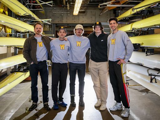 ‘Boys in the Boat’ actors visit Seattle where the rowers they portrayed trained