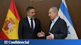 Abascal se reúne con Netanyahu para elogiar la "firmeza" de Israel