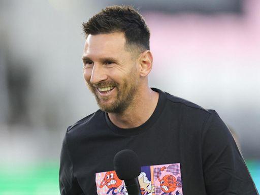 La intensa semana sin fútbol de Lionel Messi