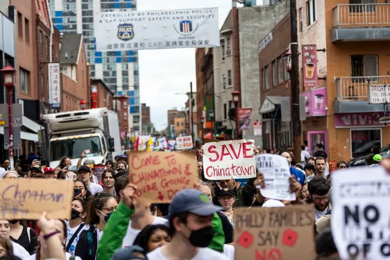 Sixers arena opponents stage a wet and lively Center City rally as Council returns from recess