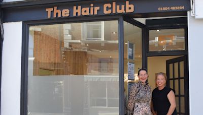 Hairstylists who've been a 'double act' in York for 25 years open first salon