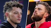 Patrick Mahomes reacts to teammate Harrison Butker's controversial speech