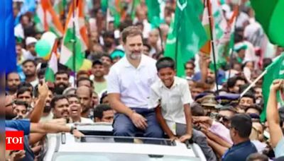 'Betrayed people of Wayanad...': Kerala BJP president K Surendran after Rahul Gandhi writes letter to voters | Kochi News - Times of India