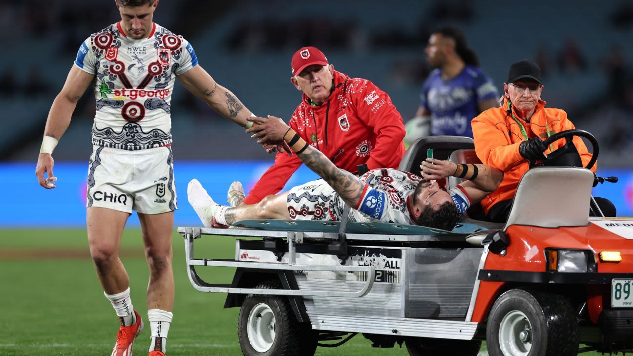 Dragons' Bird cleared of serious ankle injury