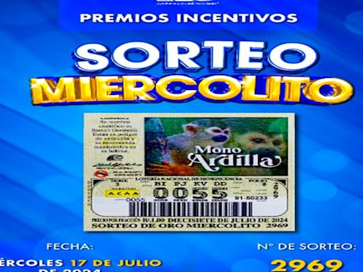 Lotería Nacional de Panamá EN VIVO HOY 17 de julio: números ganadores del sorteo