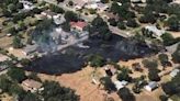3-acre fire threatens structures in Orangevale; fire contained