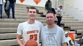 On night his dad was being recognized for cancer fight, Cam Brown set a Beech Grove record