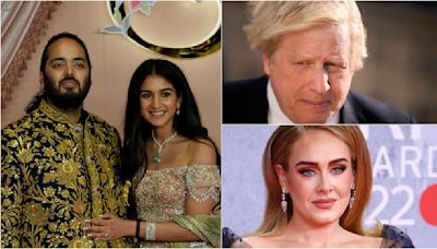 Boris Johnson and Adele on guestlist for India's most extravagant wedding | ITV News