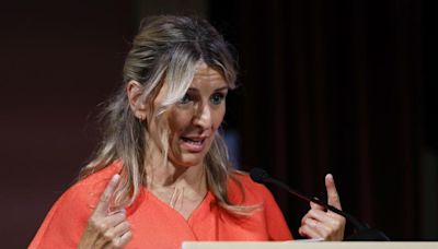 Yolanda Díaz desvela a qué se refería cuando se coló en el micro el 'a la mierda'