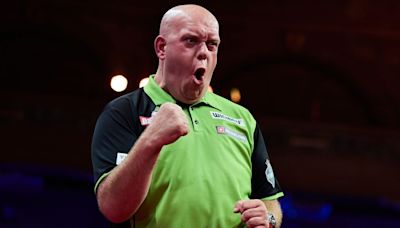 World Matchplay Darts: Michael van Gerwen, Andrew Gilding, Michael Smith and Rob Cross all win in Blackpool